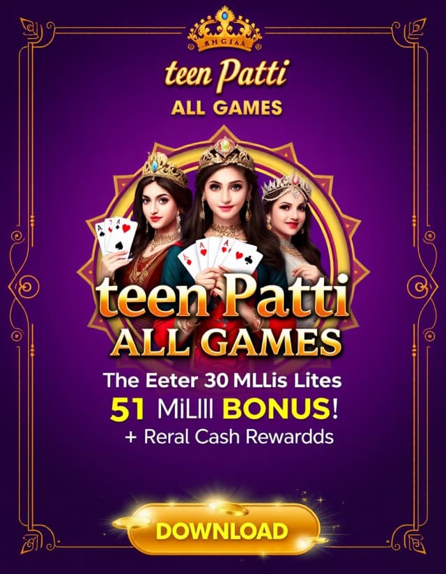 Teen Patti All Games Banner